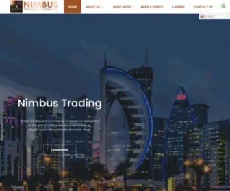 Nimbustradings.com(Nimbus Trading and Contracting W.L.L) Screenshot