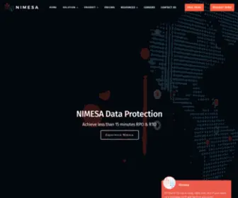 Nimesa.io(Cloud Data Management Solution) Screenshot