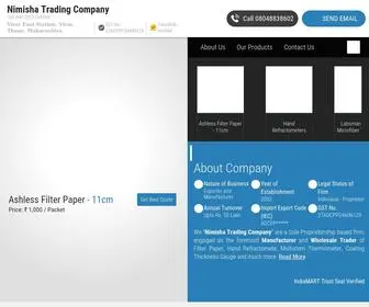 Nimishatradingco.in(Nimisha Trading Company) Screenshot
