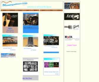 Nimitguitar.com(NimitGuitar All Solid Bluehouse) Screenshot