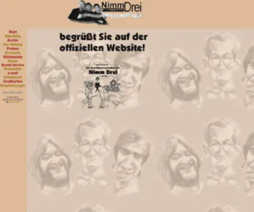 Nimm-Drei.net(Willkommen) Screenshot