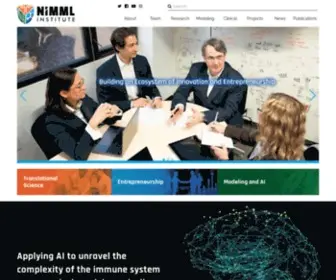 Nimml.org(Nutritional Immunology and Molecular Medicine Laboratory) Screenshot