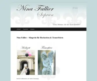 Nina-Fallier.com(Nina Fallier) Screenshot