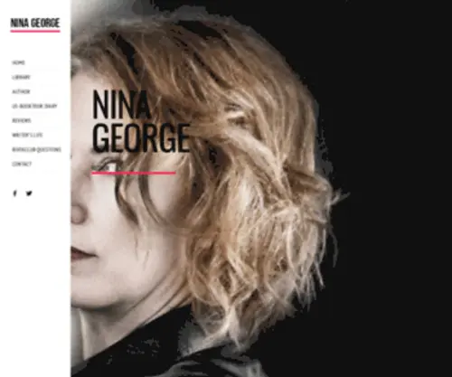 Nina-George.com(Nina George) Screenshot