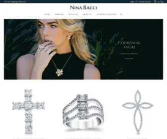 Ninabacci.com(Nina Bacci Jewelry) Screenshot