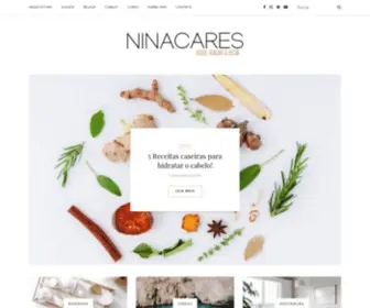 Ninacares.com(Nina Cares) Screenshot