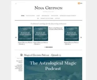 Ninagryphon.com(Astrology meets magic) Screenshot