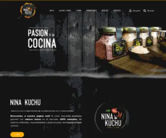 Ninakuchu.com(Productos gourmet de calidad 0 natural) Screenshot