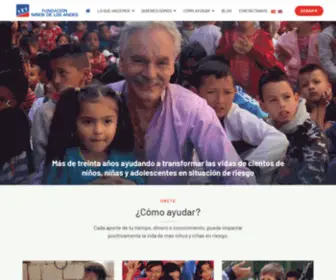 Ninandes.org(Fundacion Niños de los Andes) Screenshot