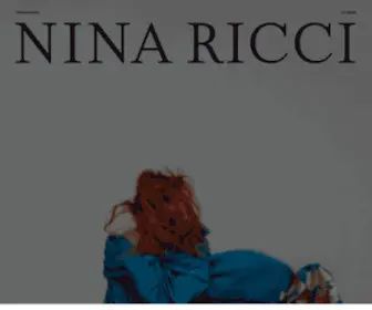 Ninaricci.com(Découvrez l'univers de la Maison Nina Ricci : le prêt) Screenshot