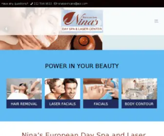 Ninasskincare.com(Ninass) Screenshot