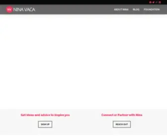 Ninavaca.com(Nina Vaca) Screenshot