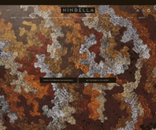 Ninbella.com(Ninbella Contemporary Australian & Aboriginal Art) Screenshot