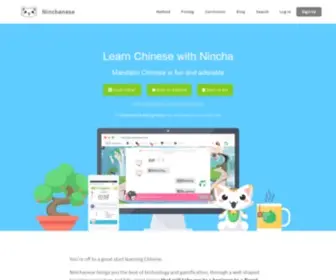 Ninchanese.com(Learn Chinese Online and on Mobile with Nincha) Screenshot