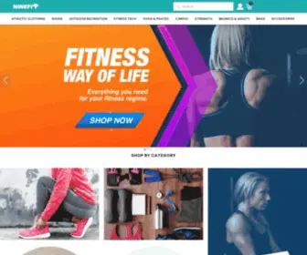 Ninefit.nz(Online shopping from a huge selection of Fitness Products) Screenshot