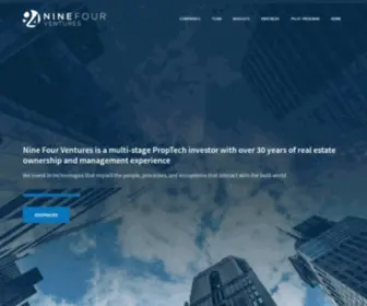 Ninefour.vc(Nine Four Ventures) Screenshot