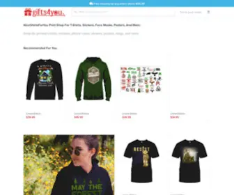 Ninegifts4U.com(Shop for printed t) Screenshot