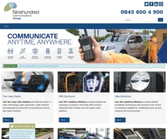 Ninehundred.co.uk(Two Way Radios) Screenshot