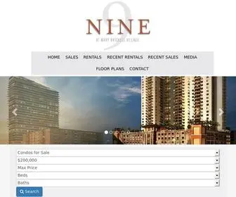 Ninemarybrickellcondos.com(Nine Mary Brickell Village Condos) Screenshot