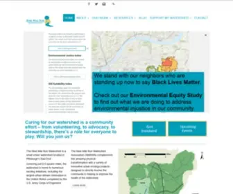 Ninemilerun.org(Nine Mile Run Watershed Association) Screenshot