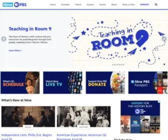 Ninepbs.org(Nine PBS) Screenshot