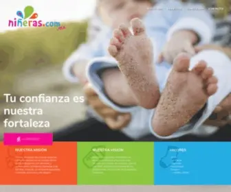 Nineras.com.mx(Agencia de Niñeras) Screenshot
