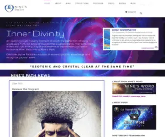Ninespath.com(Divine Pleiadian Home of the League of Light) Screenshot