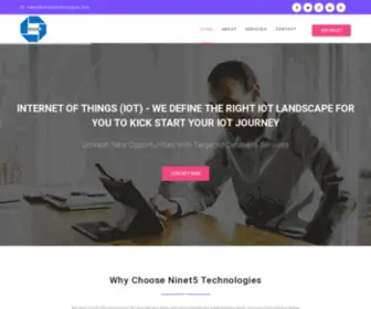 Ninet5Technologies.com(B2B Email List) Screenshot