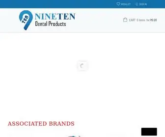 Nineten.in(Dental Products) Screenshot