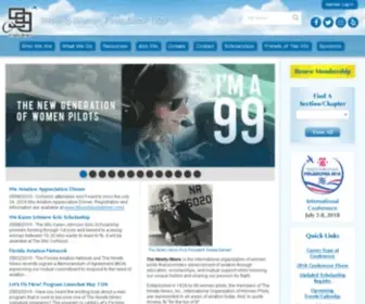 Ninety-Nines.org(The Ninety) Screenshot