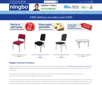 Ningbo.co.uk(Contract Furniture Suppliers at Wholesale Prices) Screenshot