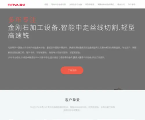 Ninghua.com.cn(线切割) Screenshot
