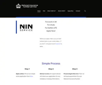 Ningov.co.uk(National Insurance Number) Screenshot