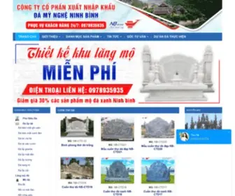 Ninhbinhstone.com.vn(Công ty cổ phần Đá Mỹ Nghệ Ninh Bình) Screenshot