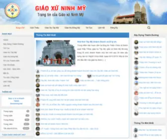 Ninhmy.net(Giáo Xứ Ninh Mỹ) Screenshot