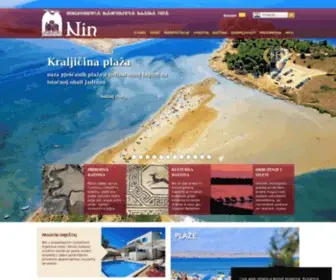 Nin.hr(Turistička zajednica grada Nina) Screenshot
