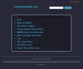 Ninhthuan24H.net(Ninh Thuận 24h) Screenshot