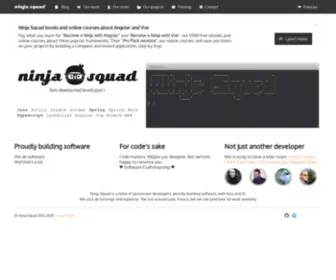 Ninja-Squad.com(Ninja Squad) Screenshot