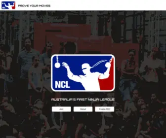 Ninjachallengeleague.com(The Ninja Challenge League) Screenshot