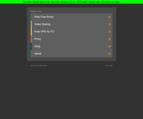 Ninjacloak.org(Ninja Proxy) Screenshot