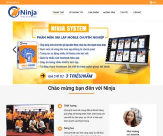 Ninjafacebook.com(Phần mềm Bán hàng Facebook hiệu quả) Screenshot