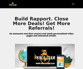 Ninjagram.com(Ninja Gram) Screenshot