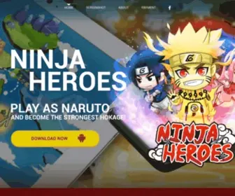 Ninjaheroesmobile.com(Ninja Heroes Mobile) Screenshot