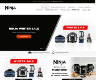 Ninjakitchen.de(Ninja DE bietet Ihnen einfach mehr) Screenshot