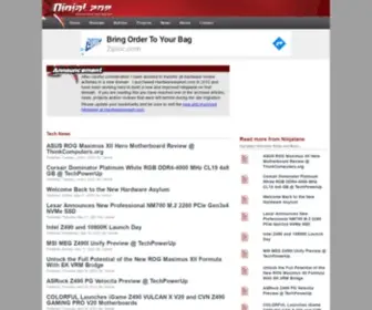 Ninjalane.com(PC Enthusiast Hardware Review and News) Screenshot
