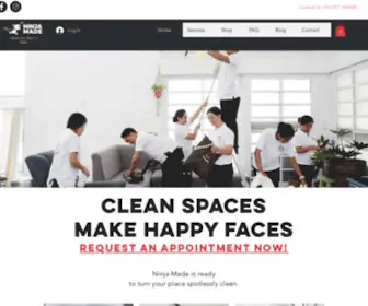 Ninjamade.ph(Cleaning Services) Screenshot