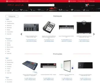 Ninjamusical.com.br(A Maior Loja de Instrumentos Musicais da Rua Teodoro Sampaio) Screenshot