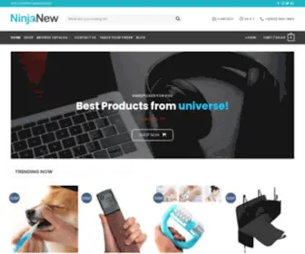 Ninjanew.com(Buy Unique Products with Best Deals Online) Screenshot