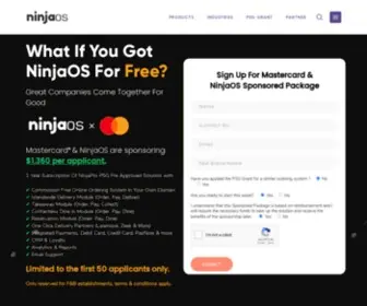 Ninjaos.com(Online Food Ordering System) Screenshot