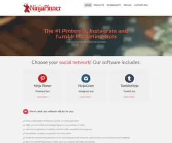 Ninjapinner.com(Home VariationNinja Pinner) Screenshot